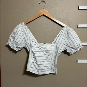 Free People Puff Sleeve Top